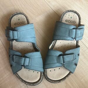 ECCO women’s two strap slip on sandals